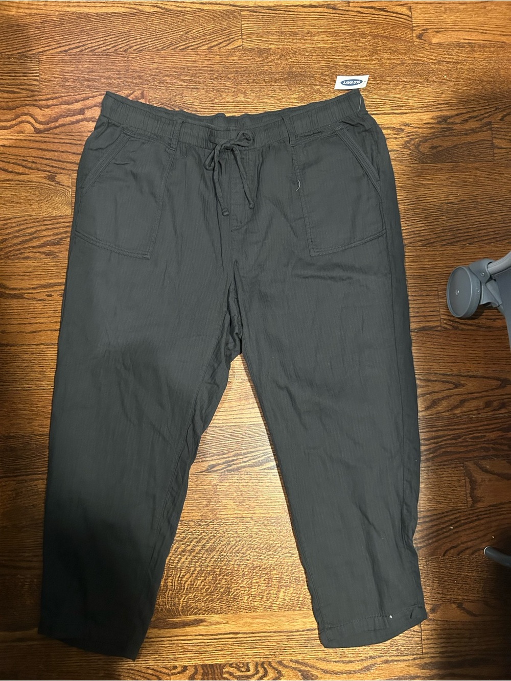 Old Navy Black Straight-Leg Pants